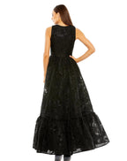 Mac Duggal 20714 Sleeveless High Low Brocade Dress